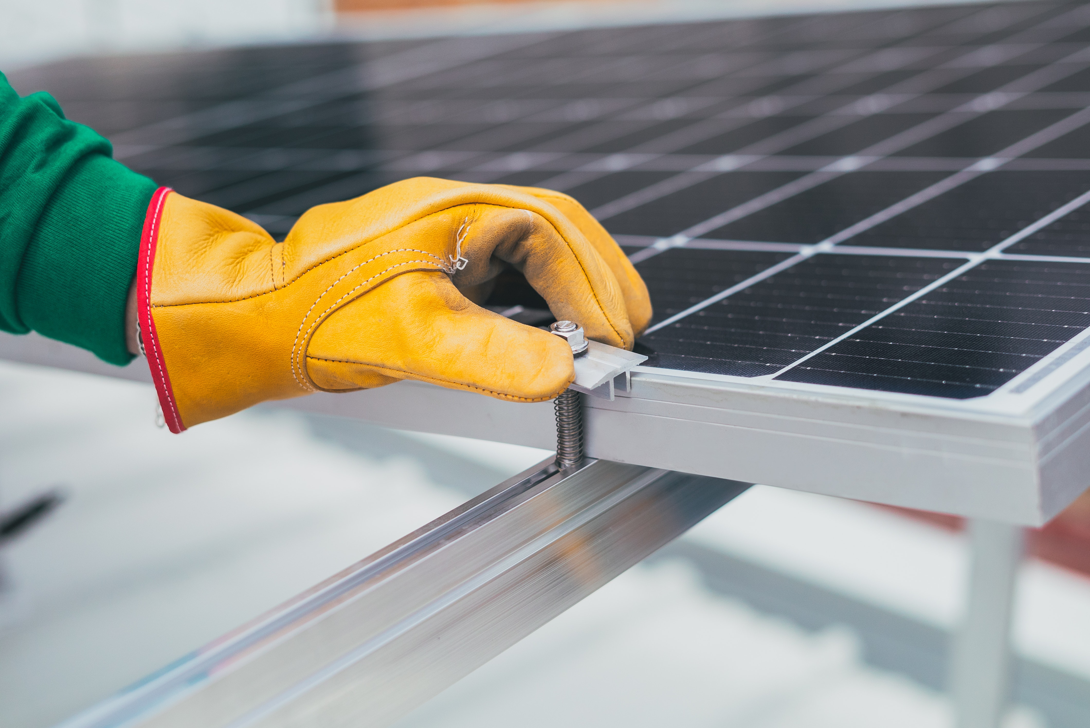 Constructie zonnepanelen